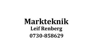 Markteknik - Leif Renberg